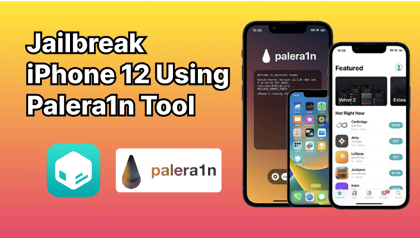 palera1n for iPhone 12 jailbreak 