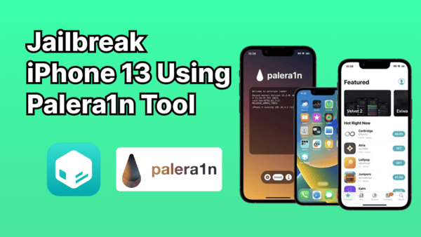 palera1n online jailbreak for iPhone 13