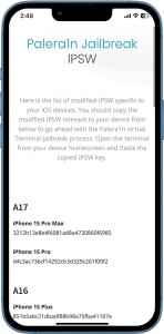 Palera1n IPSW